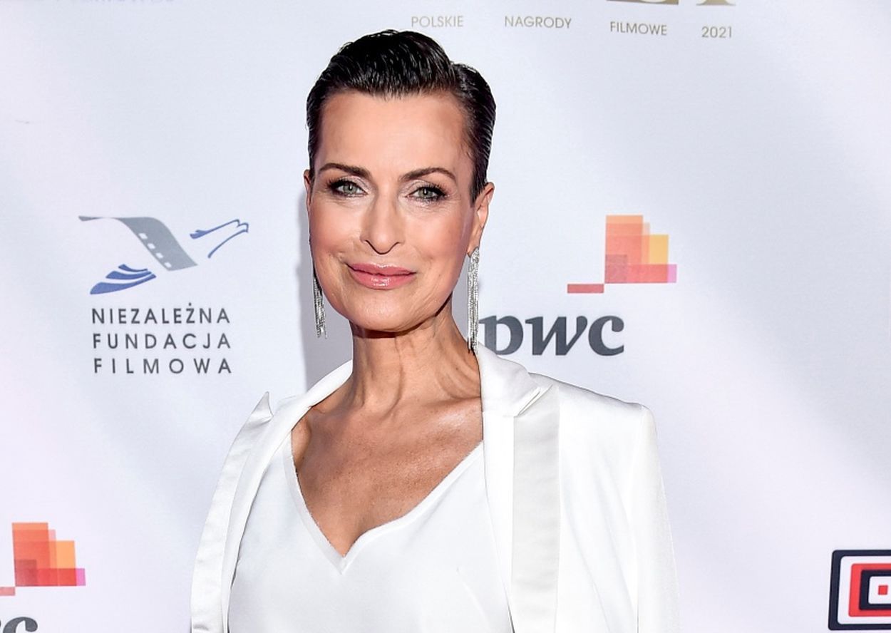 Danuta Stenka na gali Orłów 2021