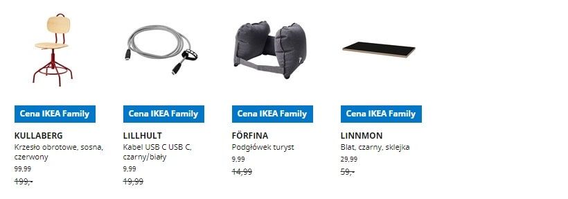 IKEA Lublin wyprzedaż produktów z kategorii Domowe biuro