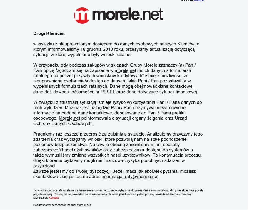 Źródło: Niebezpiecznik / Morele.net