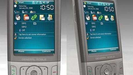 General Mobile DSTW1 - komunikator z podwójnym wejściem SIM 1