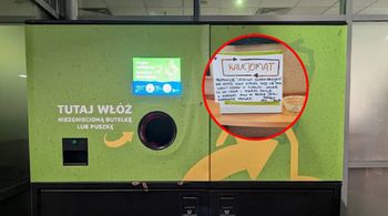 Gotówka od ręki za butelki. "Butelkomat" z Łodzi podbija uczelnię