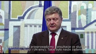 Władimir Putin i Petro Poroszenko zgodzili się, że trzeba powstrzymać rozlew krwi na Ukrainie