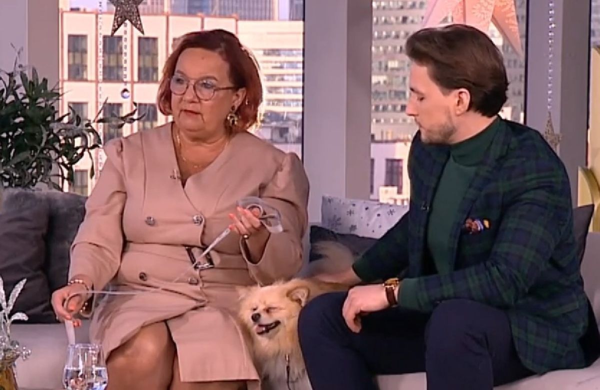 Izabela Zeiske i jej syn Joachim byli gośćmi programu "Dzień dobry TVN"