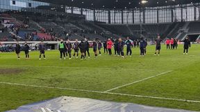 Dosadna reakcja kibiców w meczu Pogoni Szczecin