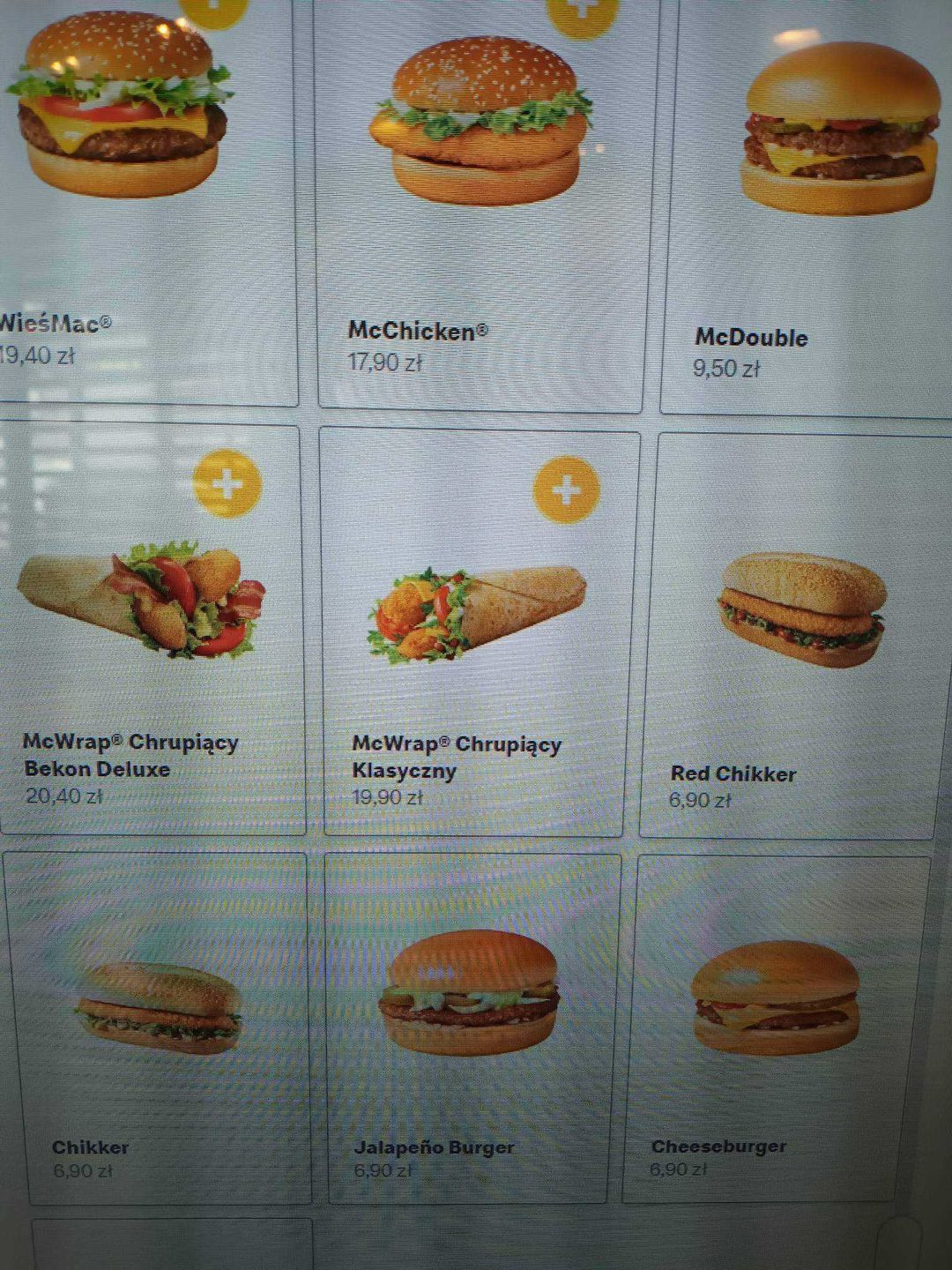 Droższe kanapki w McDonald's