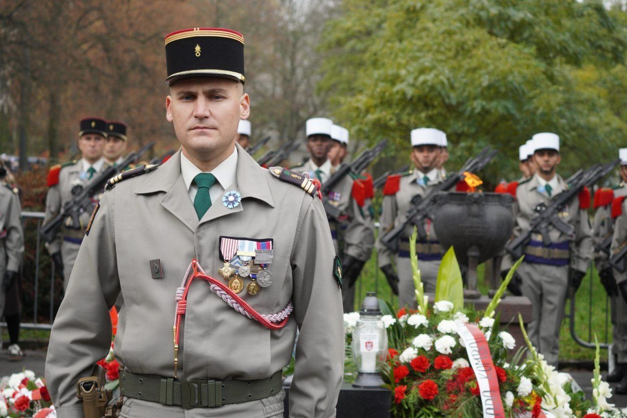 Żołnierze Legii Cudzoziemskiej w Łodzi