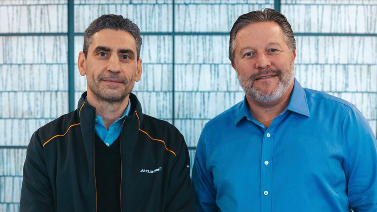 Materiały prasowe / McLaren / Na zdjęciu: Andrea Stella (po lewej) i Zak Brown