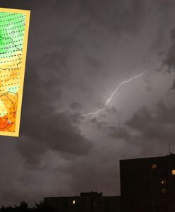 Pogoda wariuje. Atak burz i nagłe ochłodzenie. Nowa prognoza