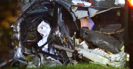 Stare Grochale: Pijany i na zakazie kierowca Audi zderzył się z BMW