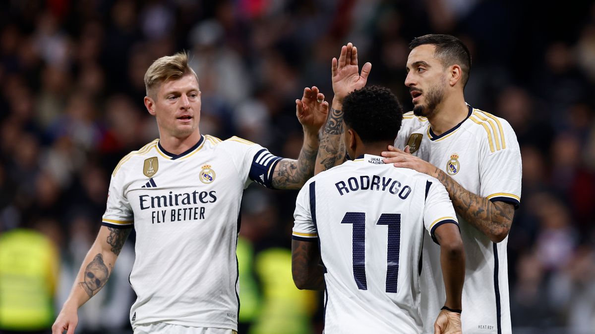 Getty Images / Maria Jimenez  / Na zdjęciu piłkarze Realu Madryt