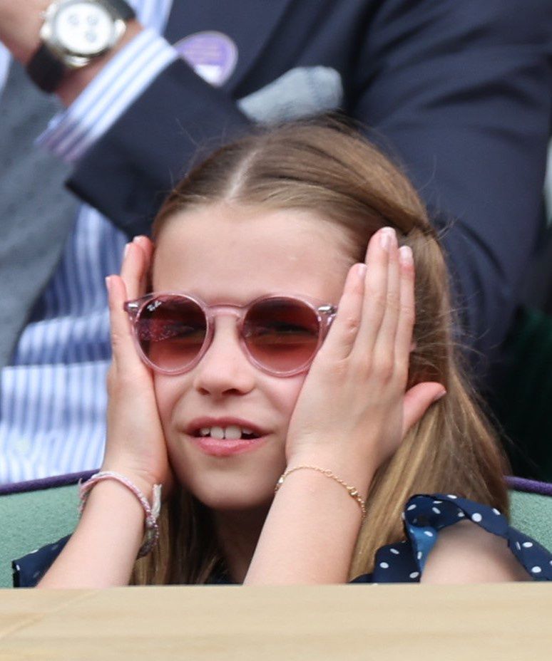 Księżna Kate i księżniczka Charlotte na finale Wimbledonu 
