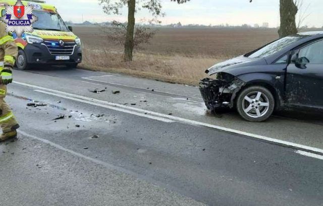 Nadmierna prędkość przyczyną groźnego zdarzenia drogowego (zdjęcia)