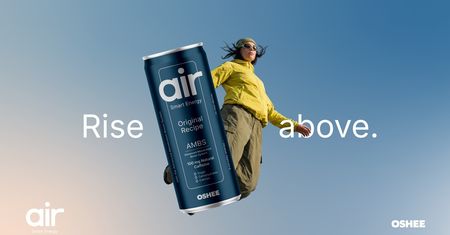 Nowa definicja energii. OSHEE prezentuje air - pierwszy w Polsce funkcjonalny napój energetyczny wspierający metabolizm