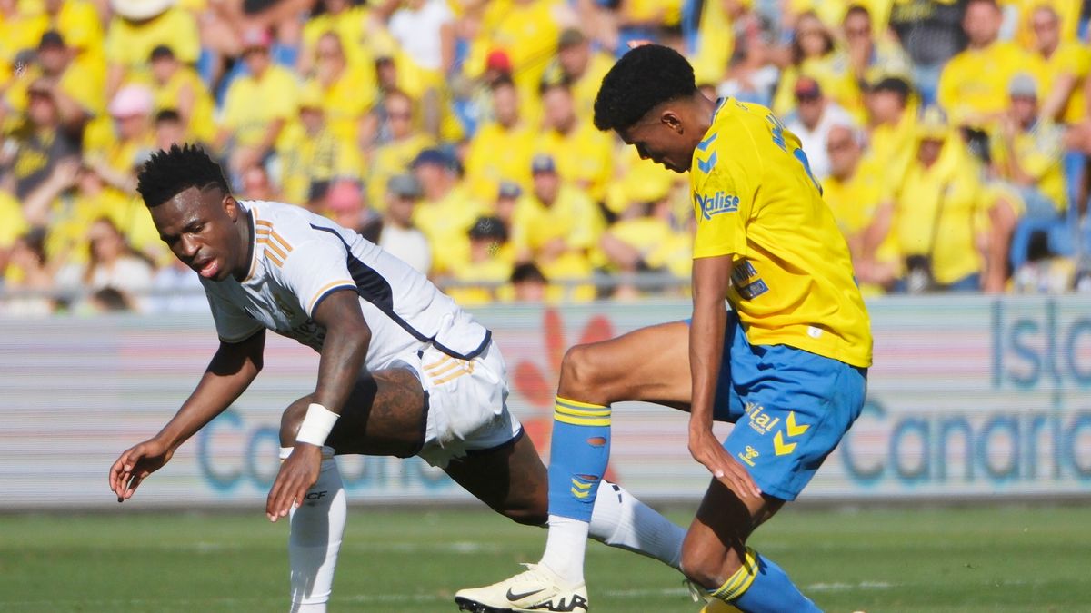 Vinicius Junior w meczu z Las Palmas zdobył ważnego gola