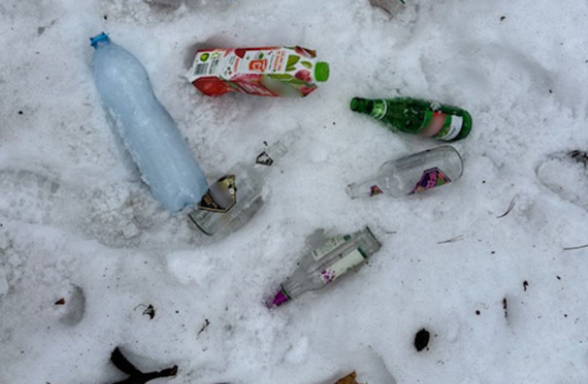 Siwa Dolina zaśmiecona. Nadleśnictwo publikuje zdjęcia