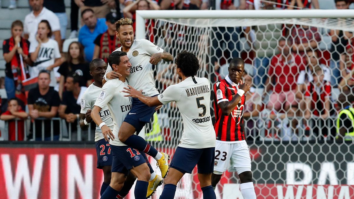 Zdjęcie okładkowe artykułu: PAP/EPA / SEBASTIEN NOGIER / Na zdjęciu: radość piłkarzy Paris Saint-Germain