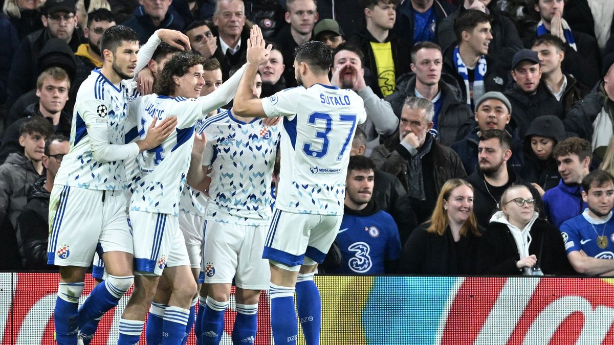 Getty Images / Pixsell/MB Media  / Na zdjęciu: Piłkarze Dinama Zagrzeb