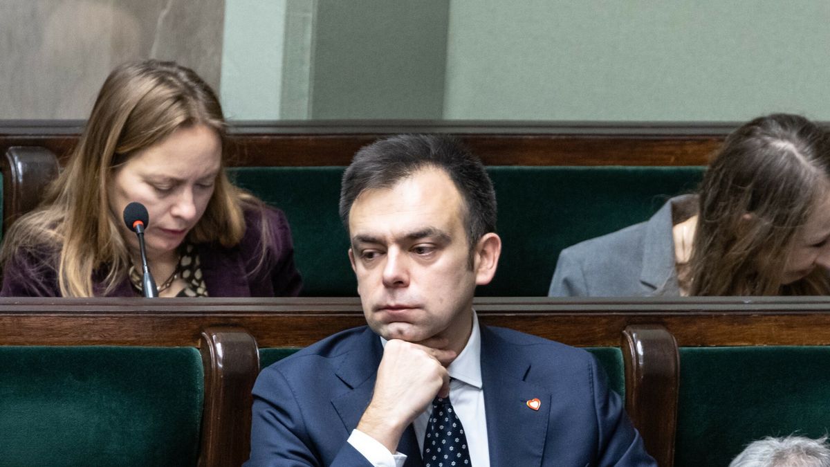 Minister finansów Andrzej Domański