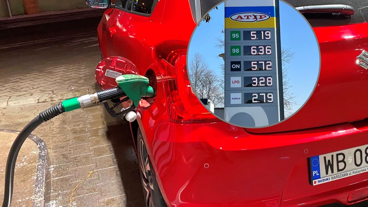 Ceny paliw podesłane przez czytelnika z dnia 21.03.2025