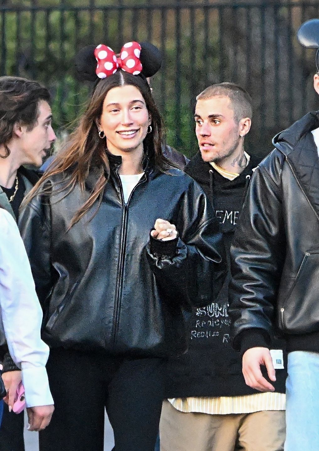 Bieberowie wybrali się do parku rozrywki Disneyland