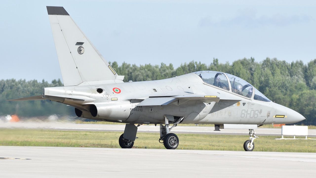 M-346 Master włoskich sił powietrznych.