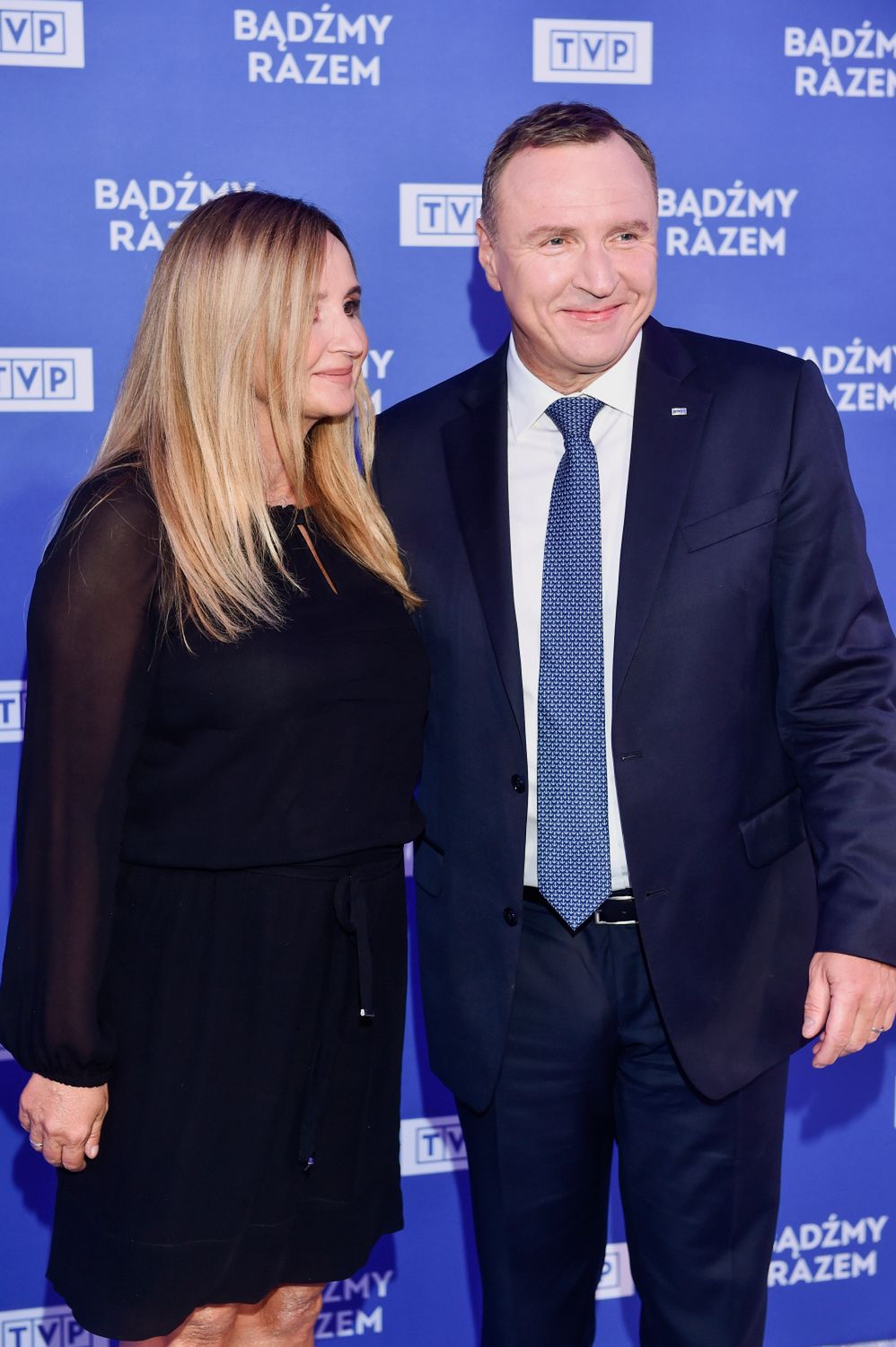 Jacek Kurski i Joanna Kurska - Jesienna ramówka TVP 2021