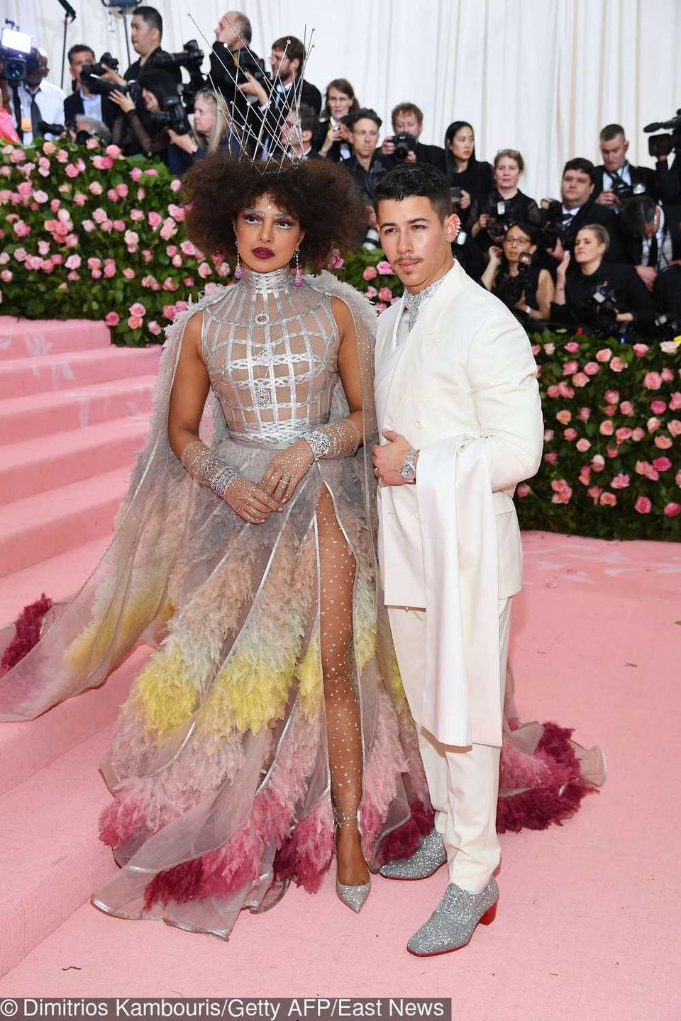 Priyanka Chopra i Nick Jonas – MET Gala 2019, kreacje: Dior