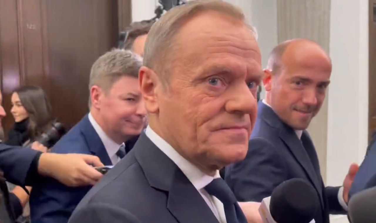 Tusk w Sejmie o kandydaturze Witek. "To są fundamenty"