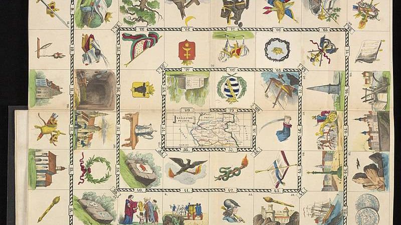 Plansza do Assarmota z 1861 roku