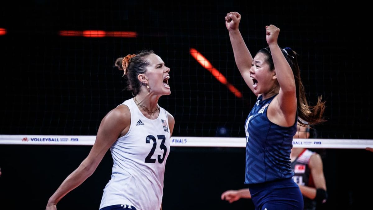 Zdjęcie okładkowe artykułu: Materiały prasowe / Volleyballworld / Na zdjęciu: reprezentacja USA siatkarek