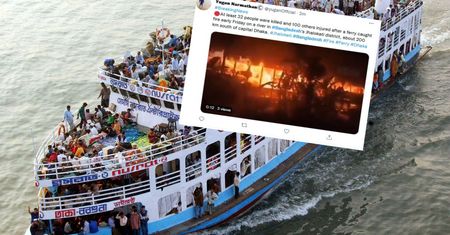 Tragiczny pożar promu w Bangladeszu. Zginęło wiele osób