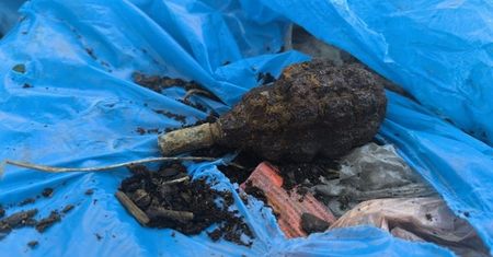 Niebezpieczne znalezisko na terenie Ostrowca Świętokrzyskiego