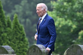 Biden pokazał się po raz pierwszy od rozpoczęcia radioterapii
