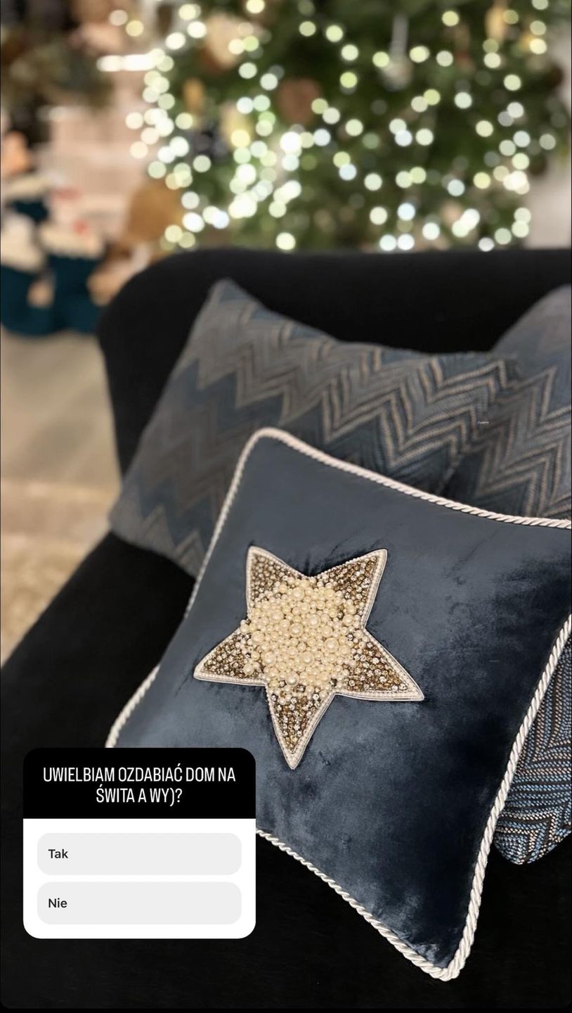 Omenaa Mensah udekorowała willę na święta. Jest "na bogato"