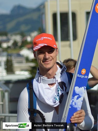 Andreas Wank podczas LGP w Einsiedeln