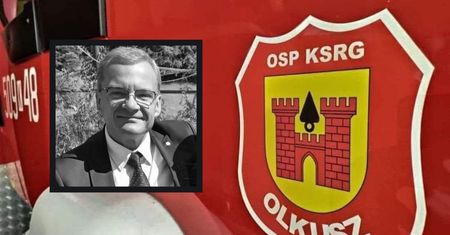 Nie żyje strażak i wieloletni prezes OSP Olkusz. Miał 53 lata
