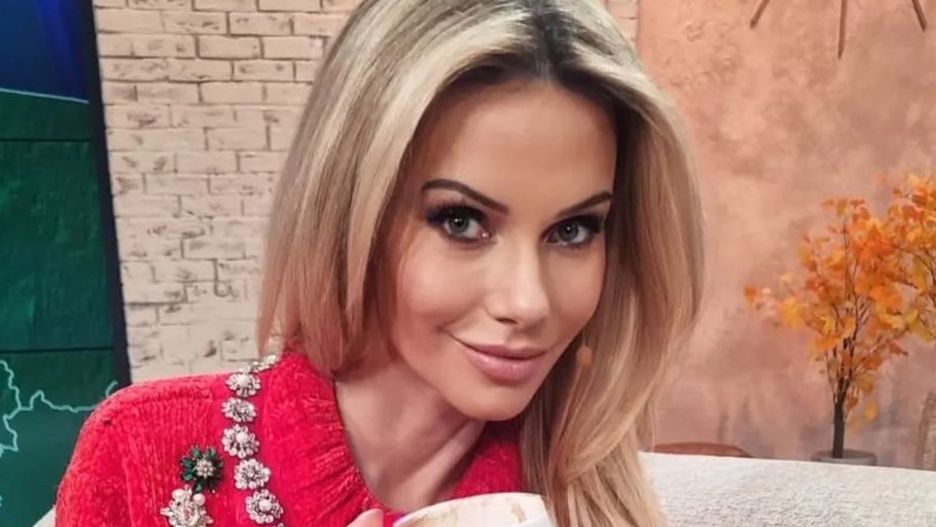 Małgorzata Opczowska jest fanką dzianinowych kamizelek 