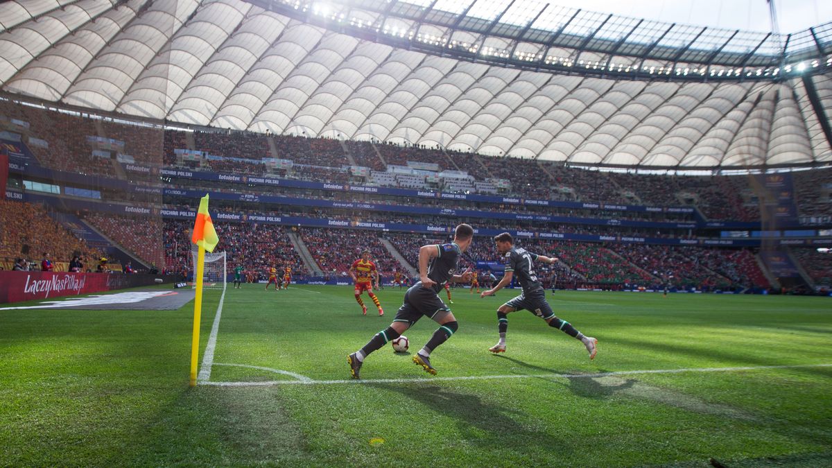 Finał Pucharu Polski na stadionie narodowym w Warszawie