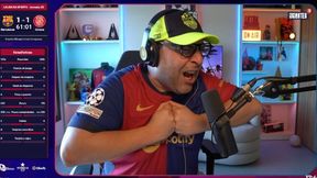 Lewandowski strzelił i się zaczęło. Hiszpan oszalał przed mikrofonem