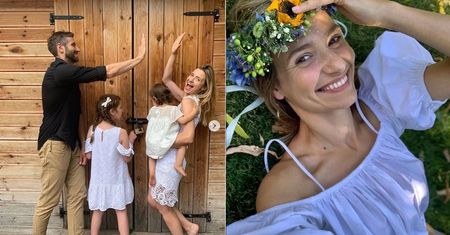 Joanna Koroniewska w "Wywiadówce" na blogu Lewandowskiej "Baby by Ann"