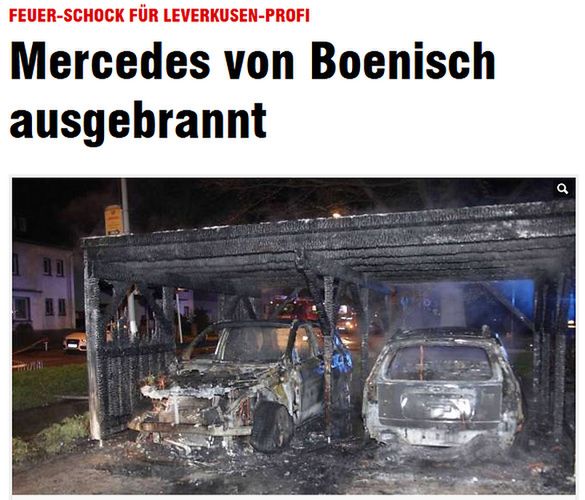 Czy Boenisch padł ofiarą podpalacza? fot. www.bild.de