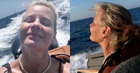 Wakacyjna Małgorzata Kożuchowska W BIKINI zachęca fanów do resetowania głowy i "luzowania kity"