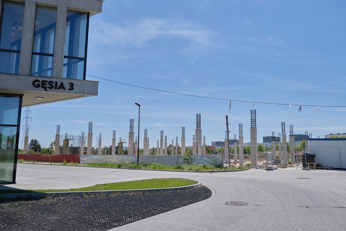 Budowa Węglin Retail Park przy ul. Jana Pawła II