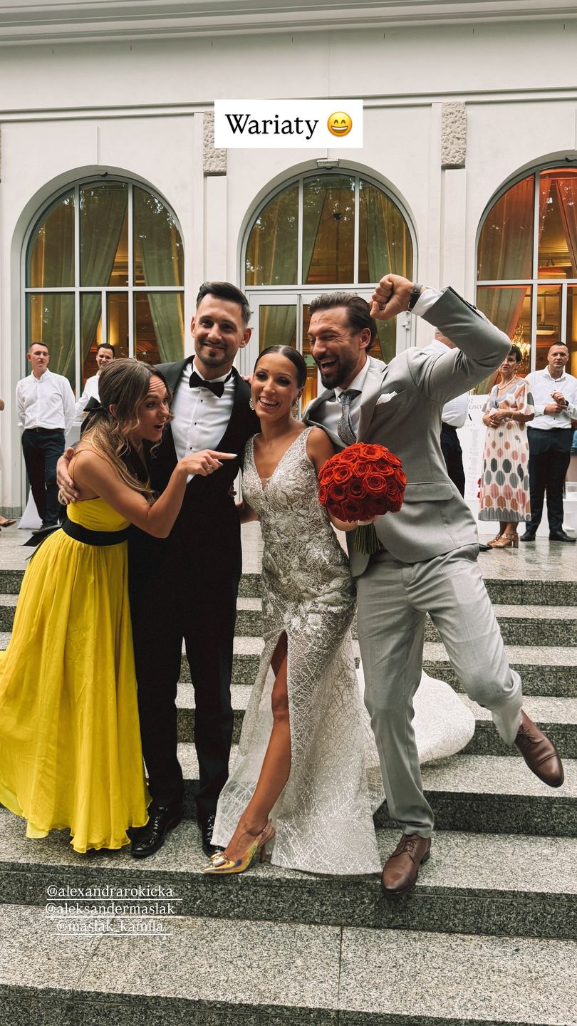 Rafał Maślak pokazał zdjęcia ze ślubu i wesela młodszego brata