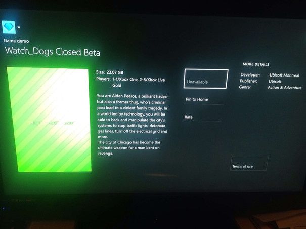 Watch Dogs gra beta testy xbox