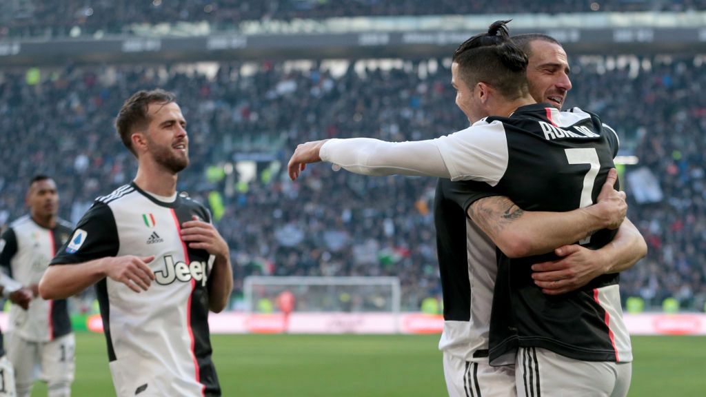 Getty Images / TF-Images / Na zdjęciu: piłkarze Juventusu