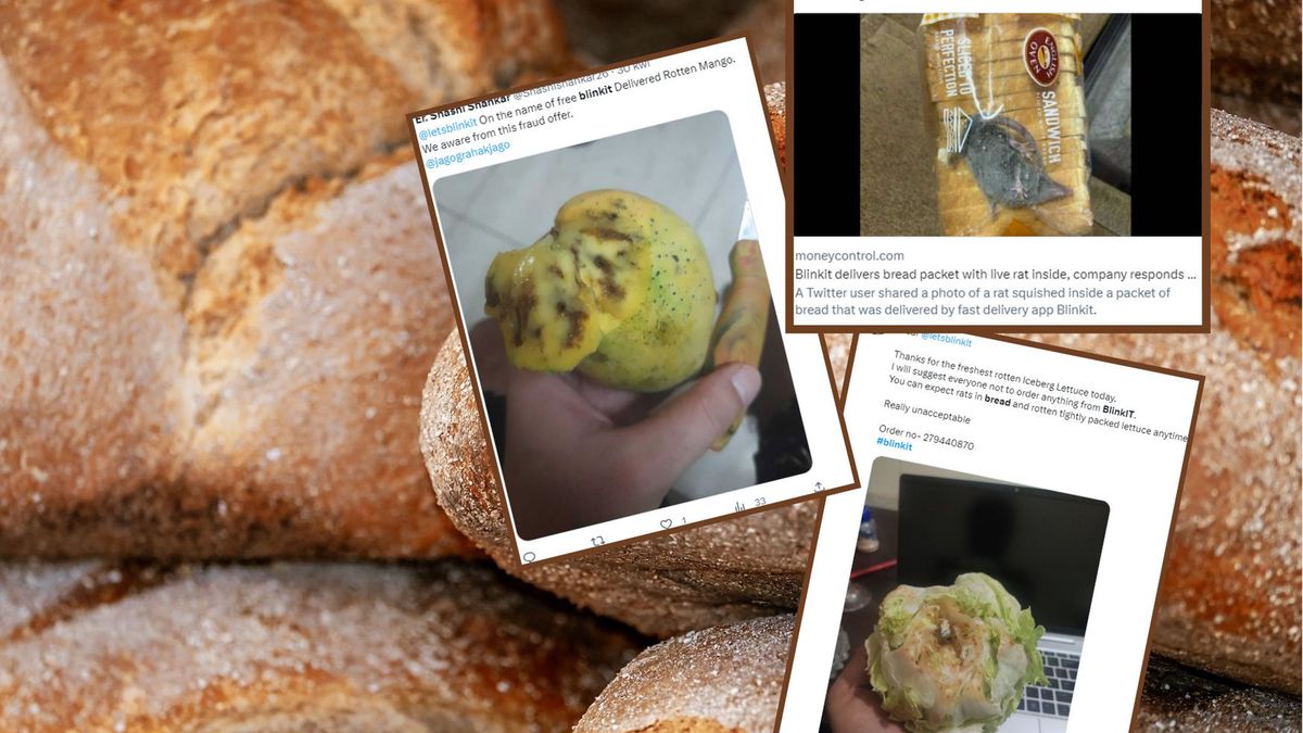 Klienci skarżą się, że jedzenie zamawiane przez aplikację często dociera do nich zepsute