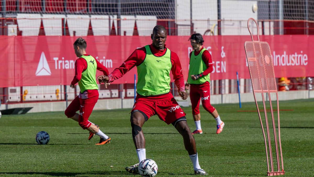 Getty Images / SOPA Images / Paul Pogba w trakcie treningu