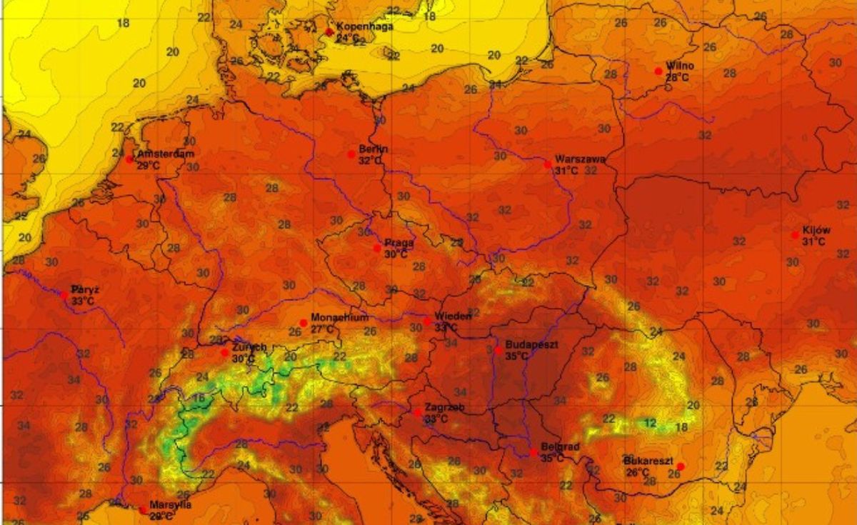  Prognoza pogody IMGW na środę