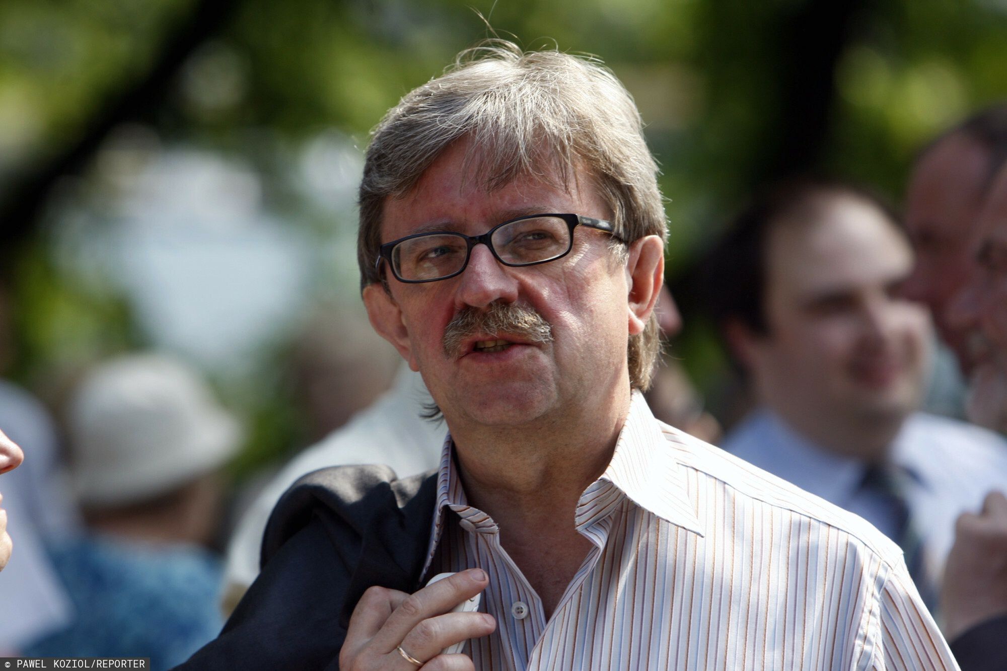 Tak wyglądał Janusz Dobrosz kilkanaście lat temu 